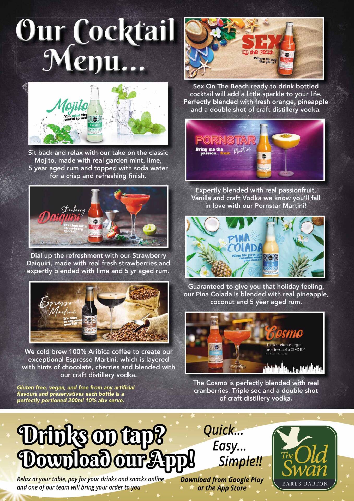 cocktail menu