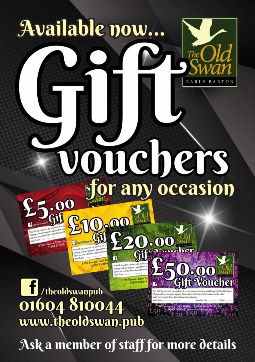 gift vouchers