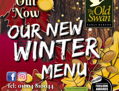 Our new Winter menu