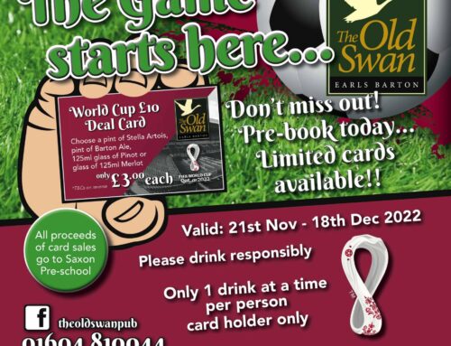 World Cup £10 Deal Card