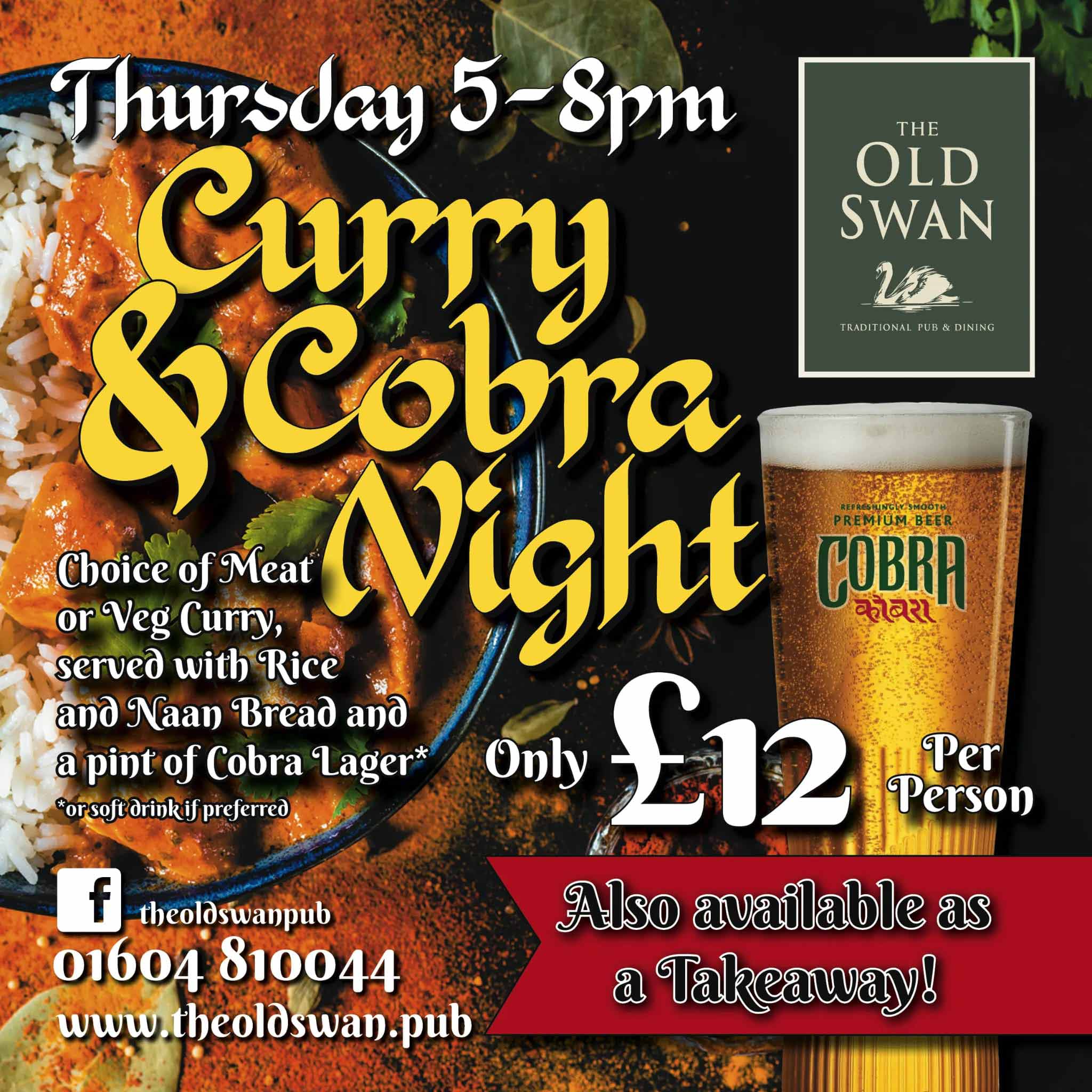 Curry & Cobra Night