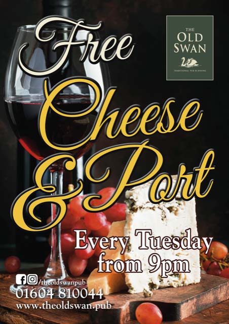Cheese and Port at The Old Swan